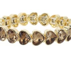 Hazel brons elastische armband im dutch olbr20055