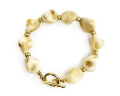 Justine chunky armband naturel I'm Dutch OLBR18207