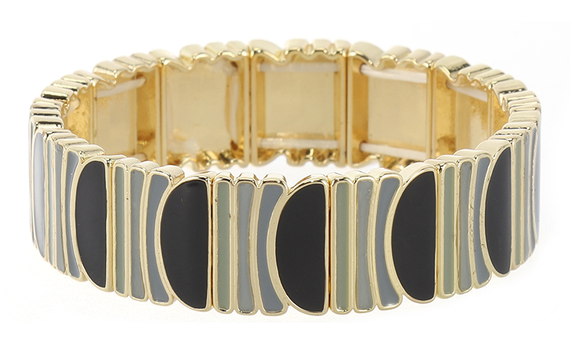Mirna cloudy elastische armbandd im dutch OLBR20102