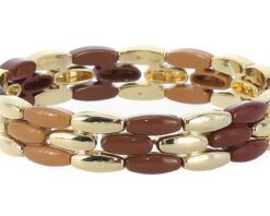 roxan mix browny im dutch elastische armband olbr20089